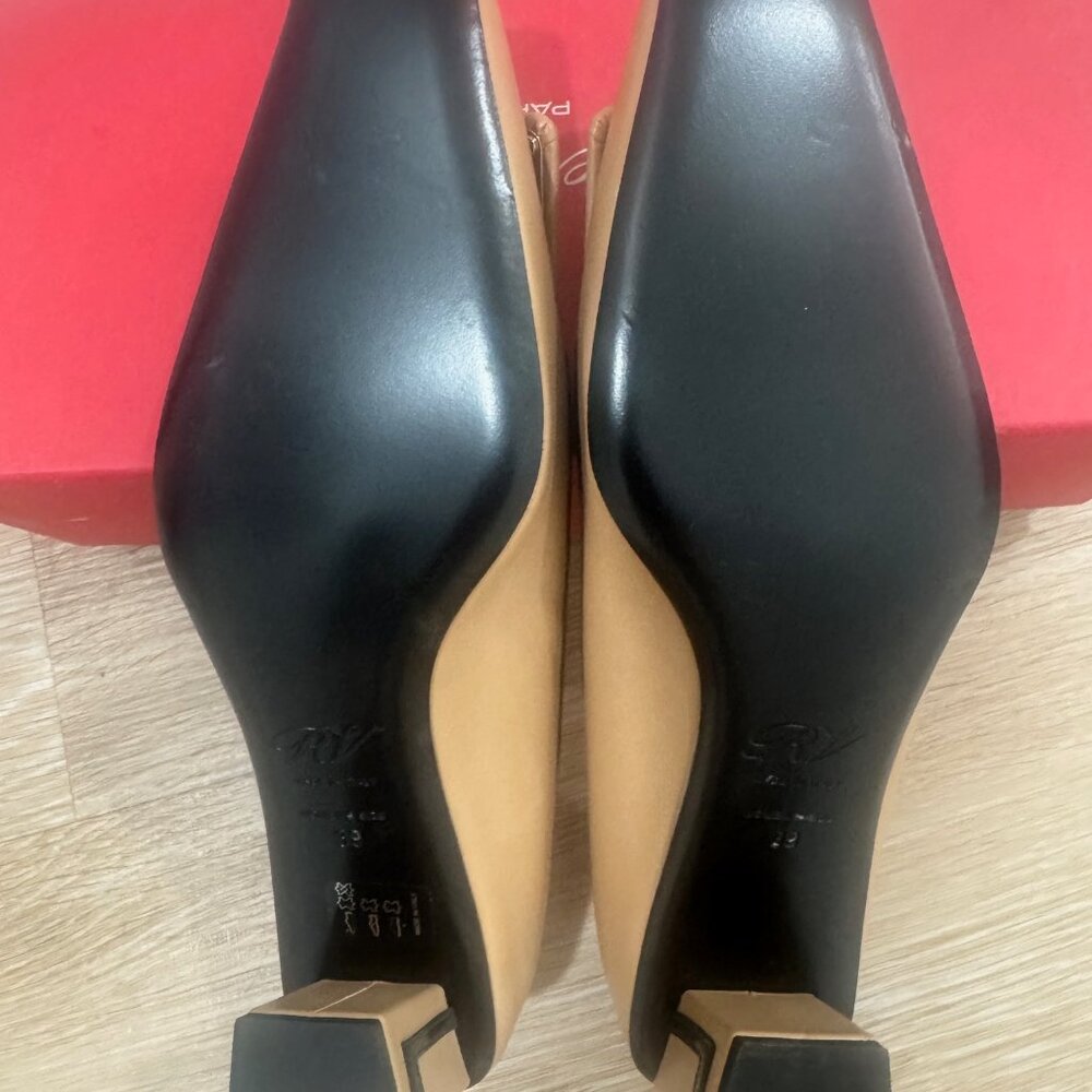 Roger Vivier Decollete Trompette 45 patent-leather pumps - Brand New, Sz 39 - Picture 4 of 5